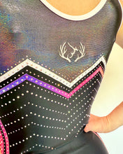 Load image into Gallery viewer, Vivid Dusk Leotard - Stag Gymnastics Leotards
