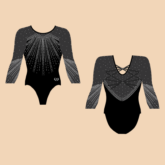 Wrexham Gymnastics Club - 3/4 Sleeved GfA Leotard