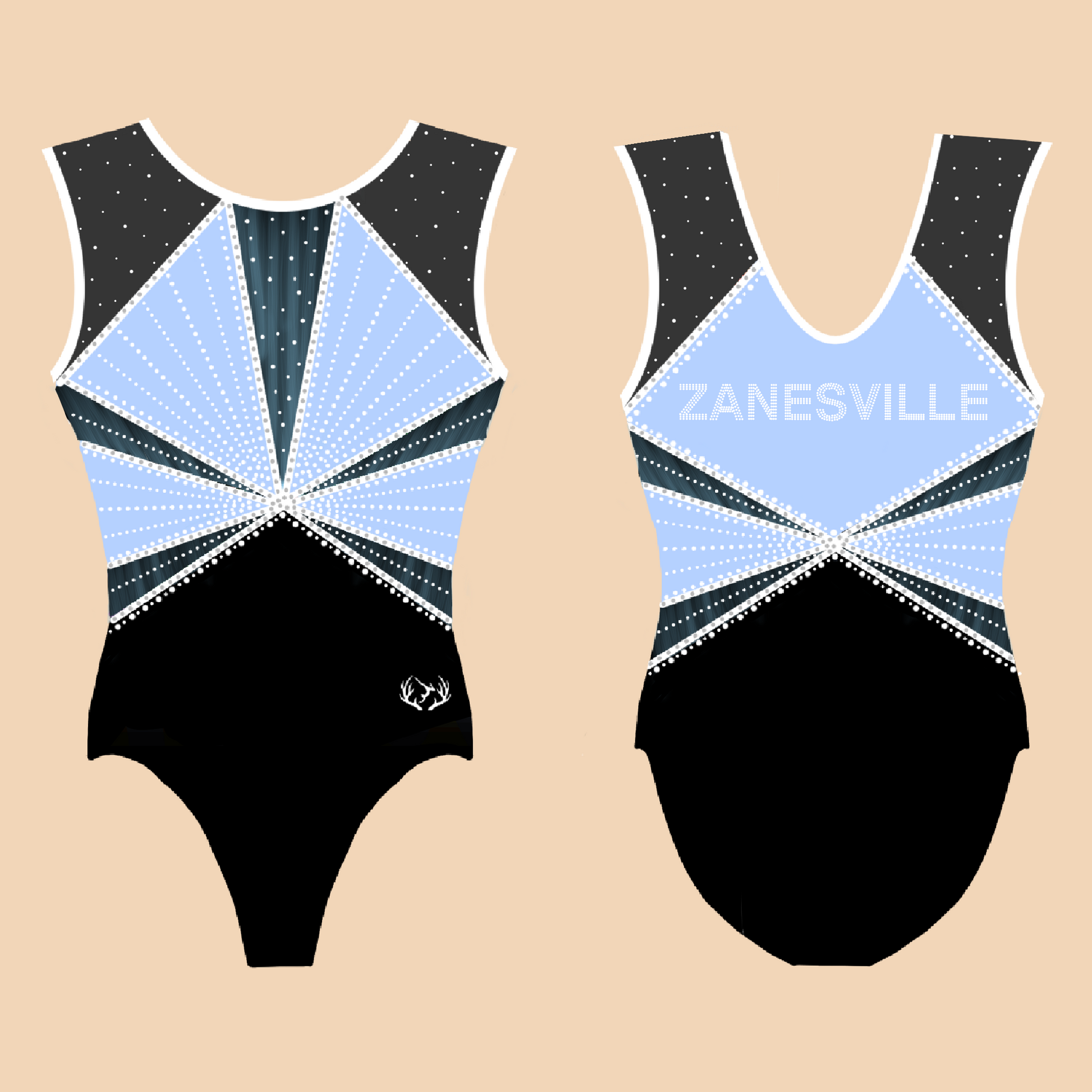 Zanesville Gymnastics, Ohio - Fundraiser Leotard - Stag Gymnastics Leotards