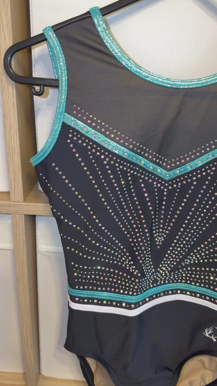 Moonlight Mint Leotard - Stag Gymnastics Leotards