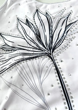 Load image into Gallery viewer, Black Botanical Leotard - Stag Gymnastics Leotards
