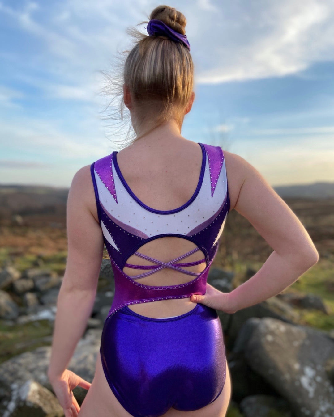 Trixie Back View Stag Gymnastics Leotards